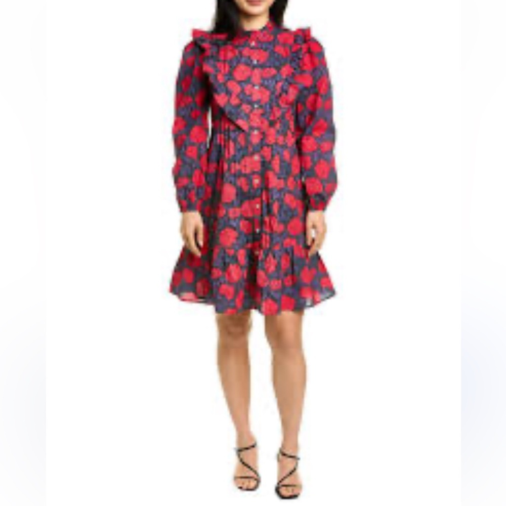 Ro's Garden Tamera short Floral Dress 100% cotton